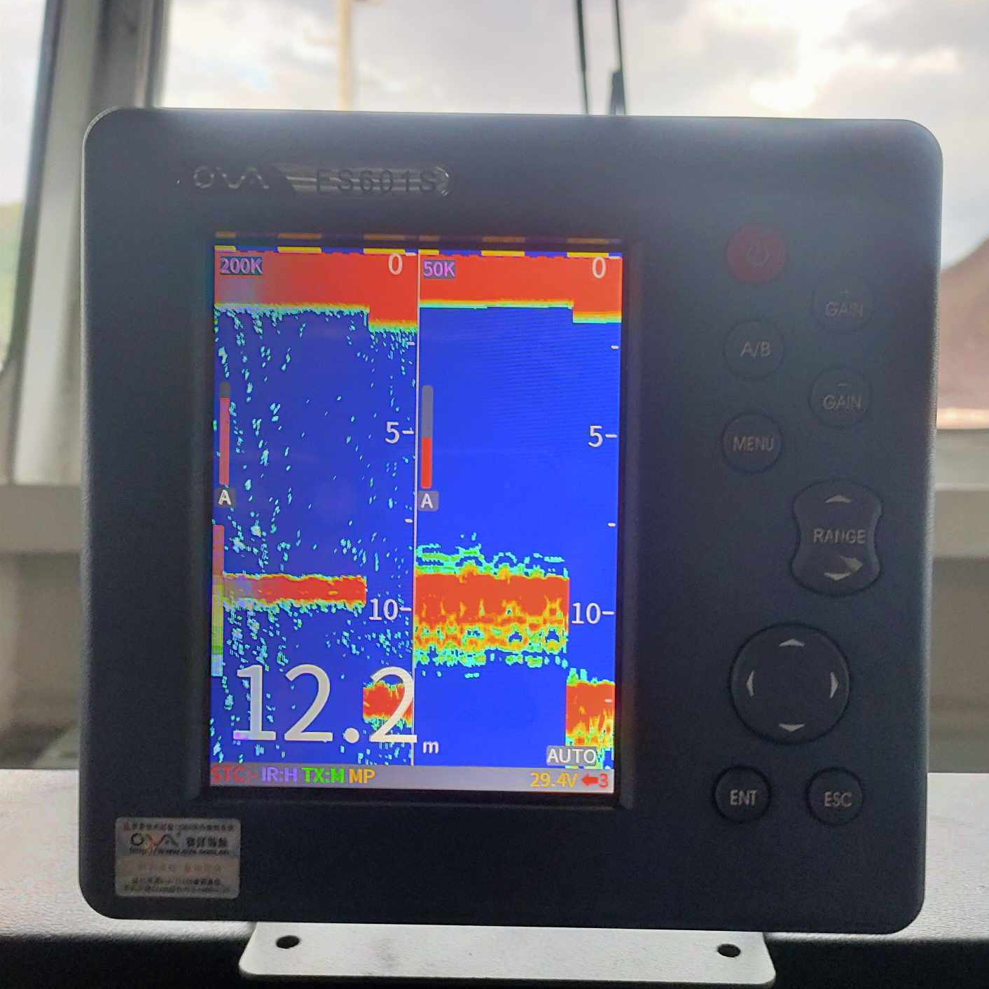 Fishing Depth Finder - Commercial 6-inch Fish Finder Depth Sonar