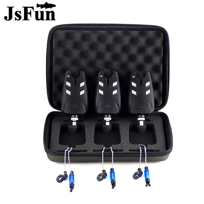 JSFUN 3PCS Carp Fishing Alarm  - đánh giá và giá Bite Alarm