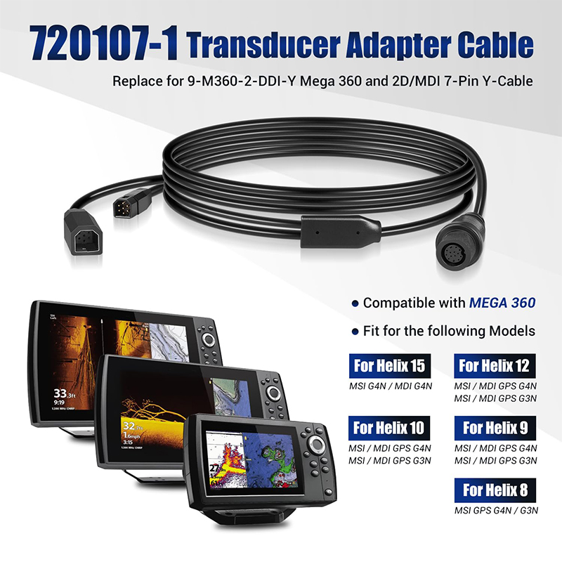 720107-1 Transducer Adapter Ca - đánh giá và giá Fish Finder Transducer