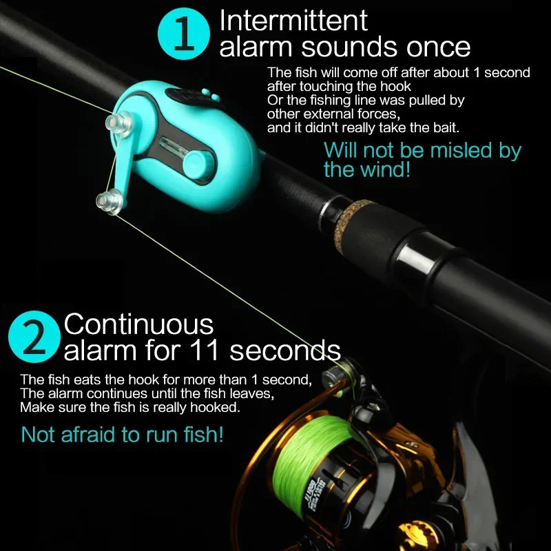 New Fishing Alarm Electronic B - đánh giá và giá Fish Finder Portable