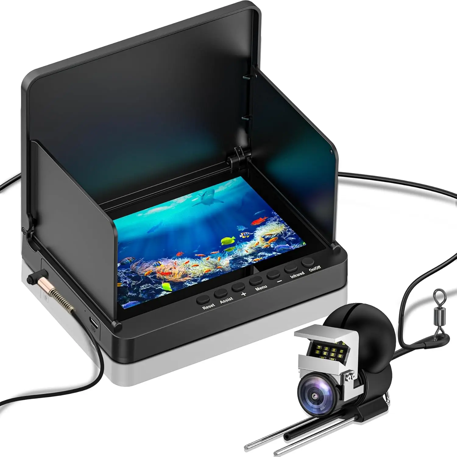 Underwater Fishing Camera, Fis - đánh giá và giá Fish Finder Cable