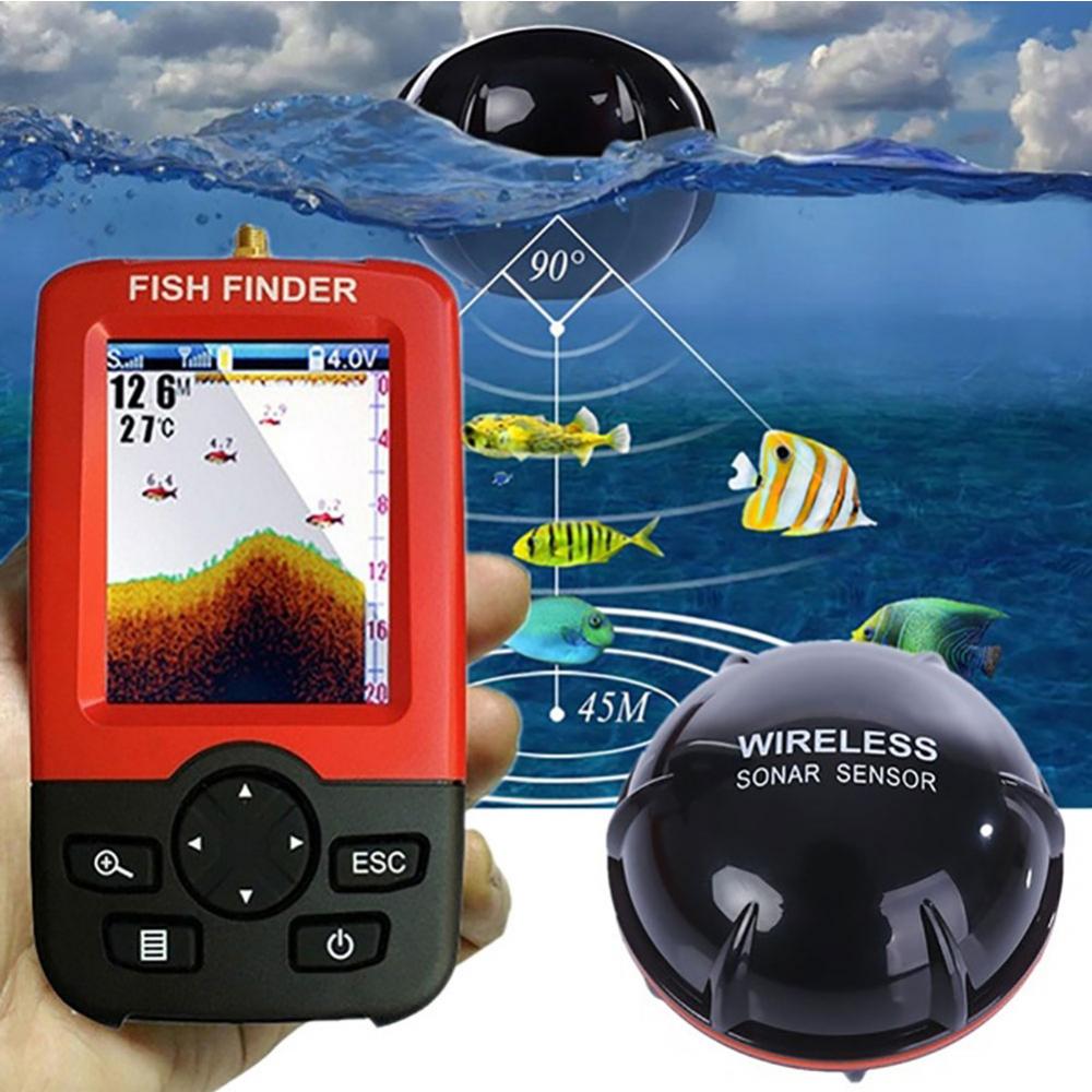 Lake Sea Fishing Smart Portabl - đánh giá và giá Fishing Depth Finder
