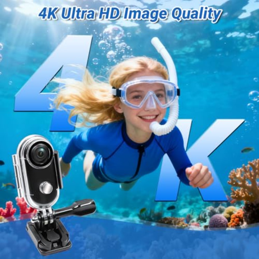 4K Action Camera for Cycling H - đánh giá và giá Fishing Camera
