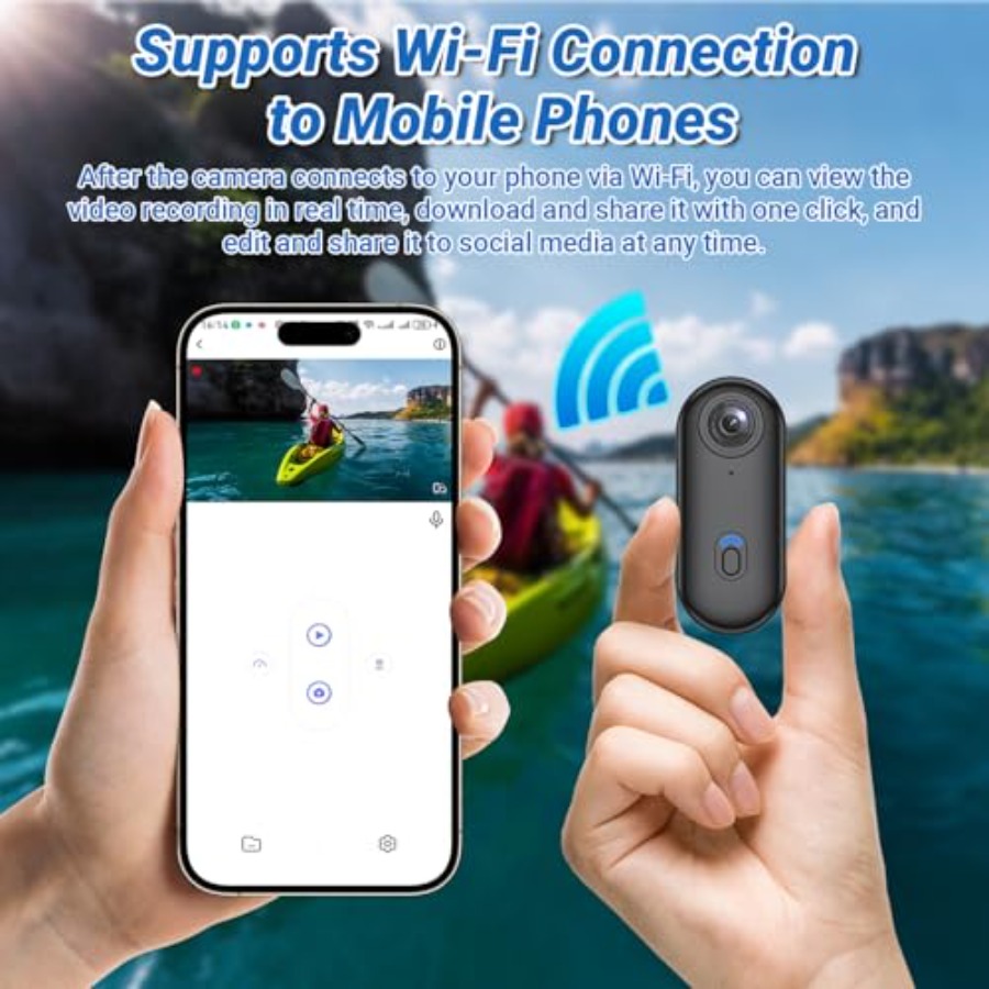 4K Action Camera for Cycling H - đánh giá và giá Fishing Camera