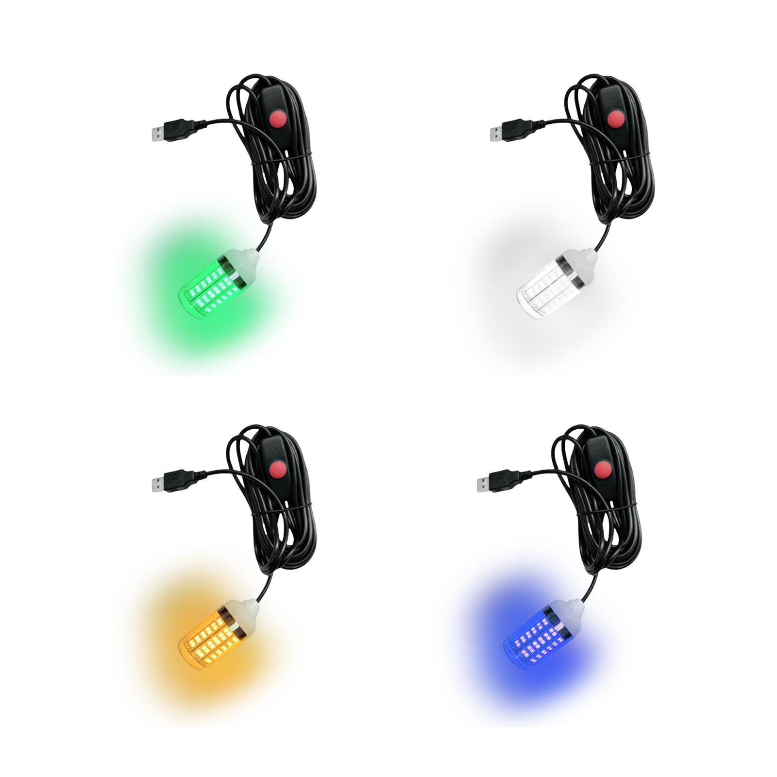 Submersible Fishing Light USB  - đánh giá và giá Fish Finder Cable