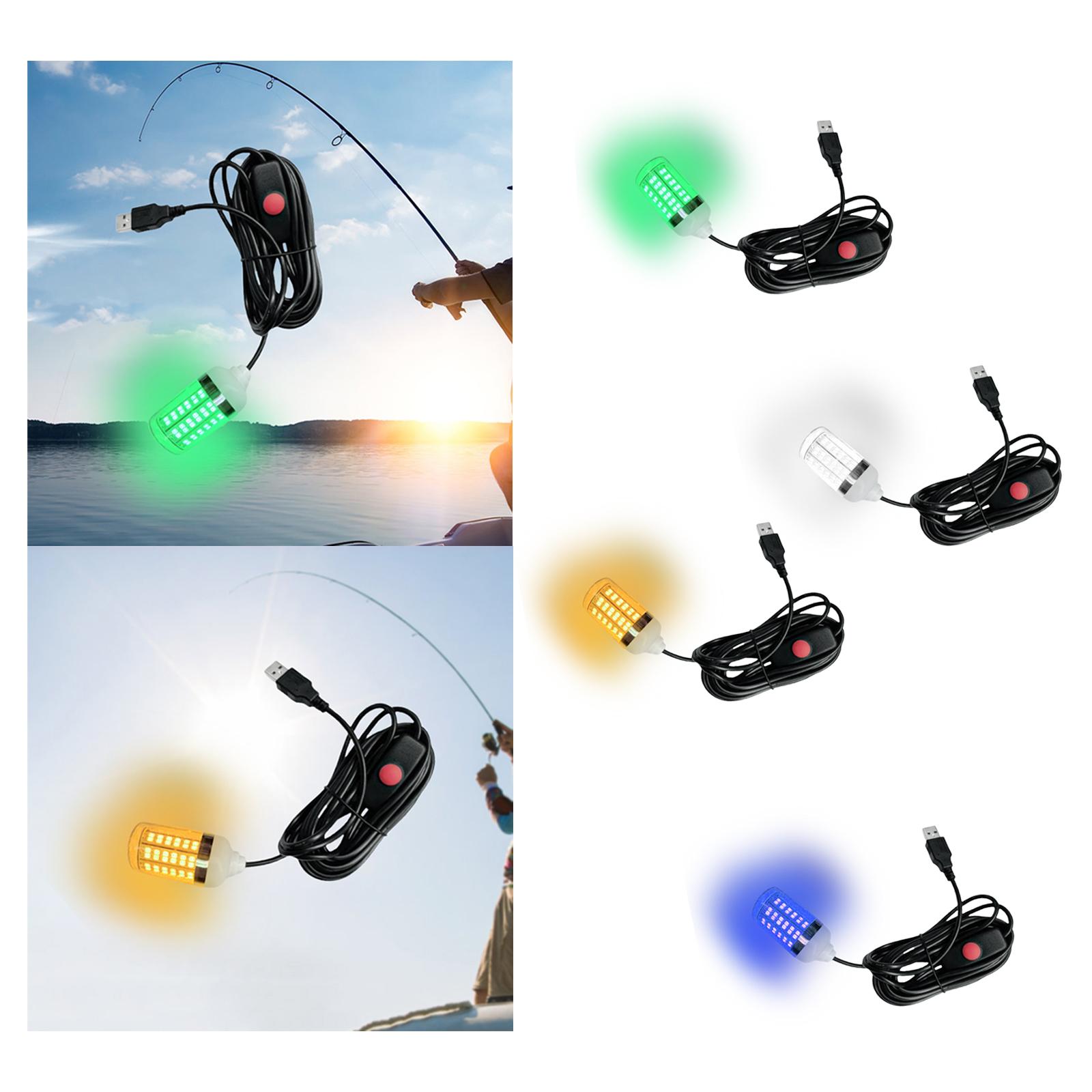 Submersible Fishing Light USB  - đánh giá và giá Fish Finder Cable