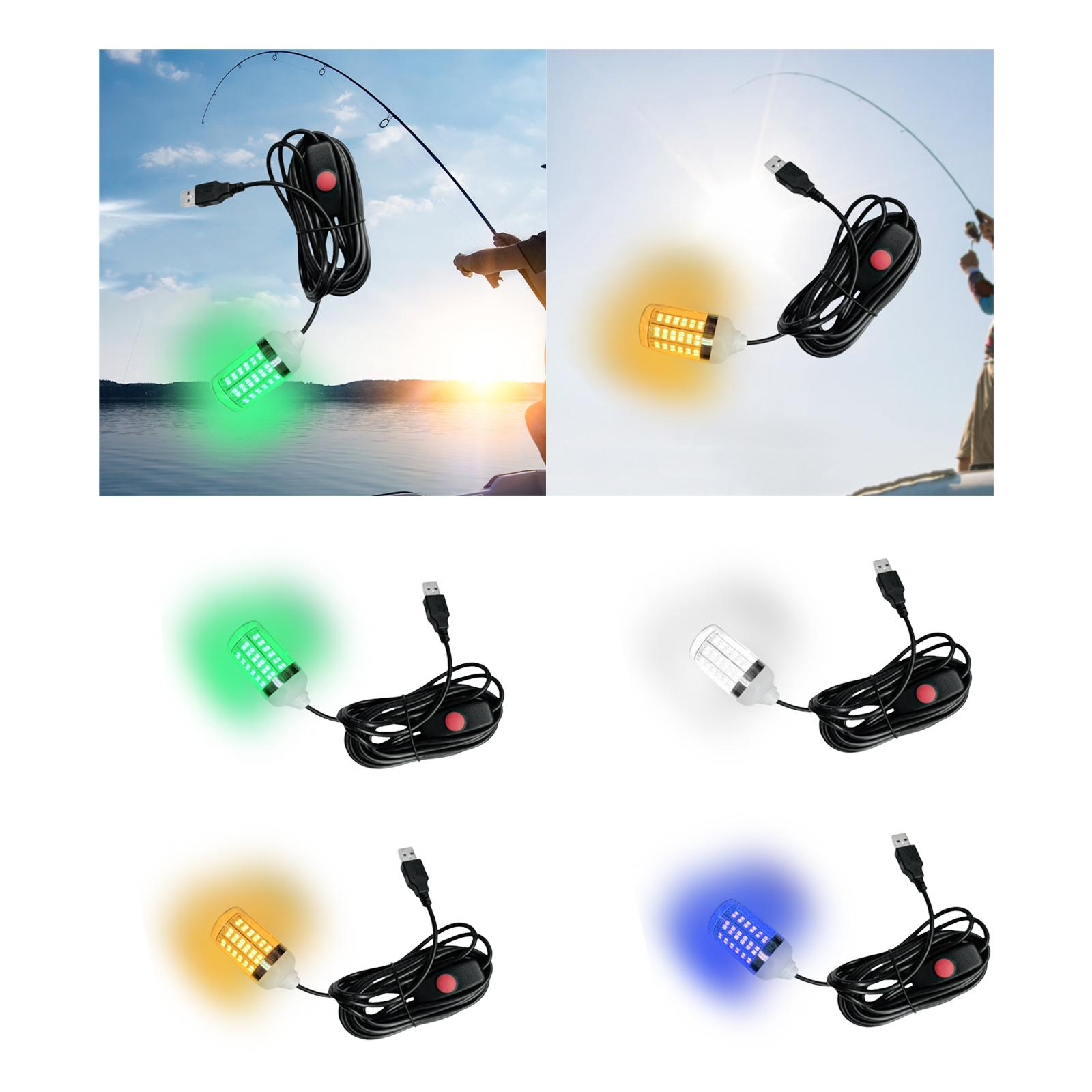 Submersible Fishing Light USB  - đánh giá và giá Fish Finder Cable