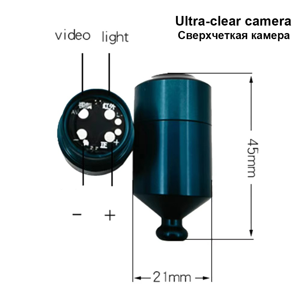 1pc Underwater Fishing Camera  - đánh giá và giá Fish Finder Portable