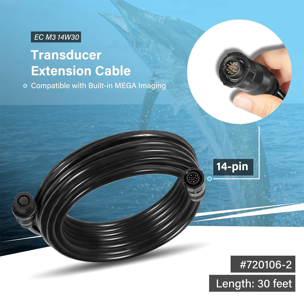 720106-2 EC M3 14W30 Transduce - đánh giá và giá Fish Finder Transducer