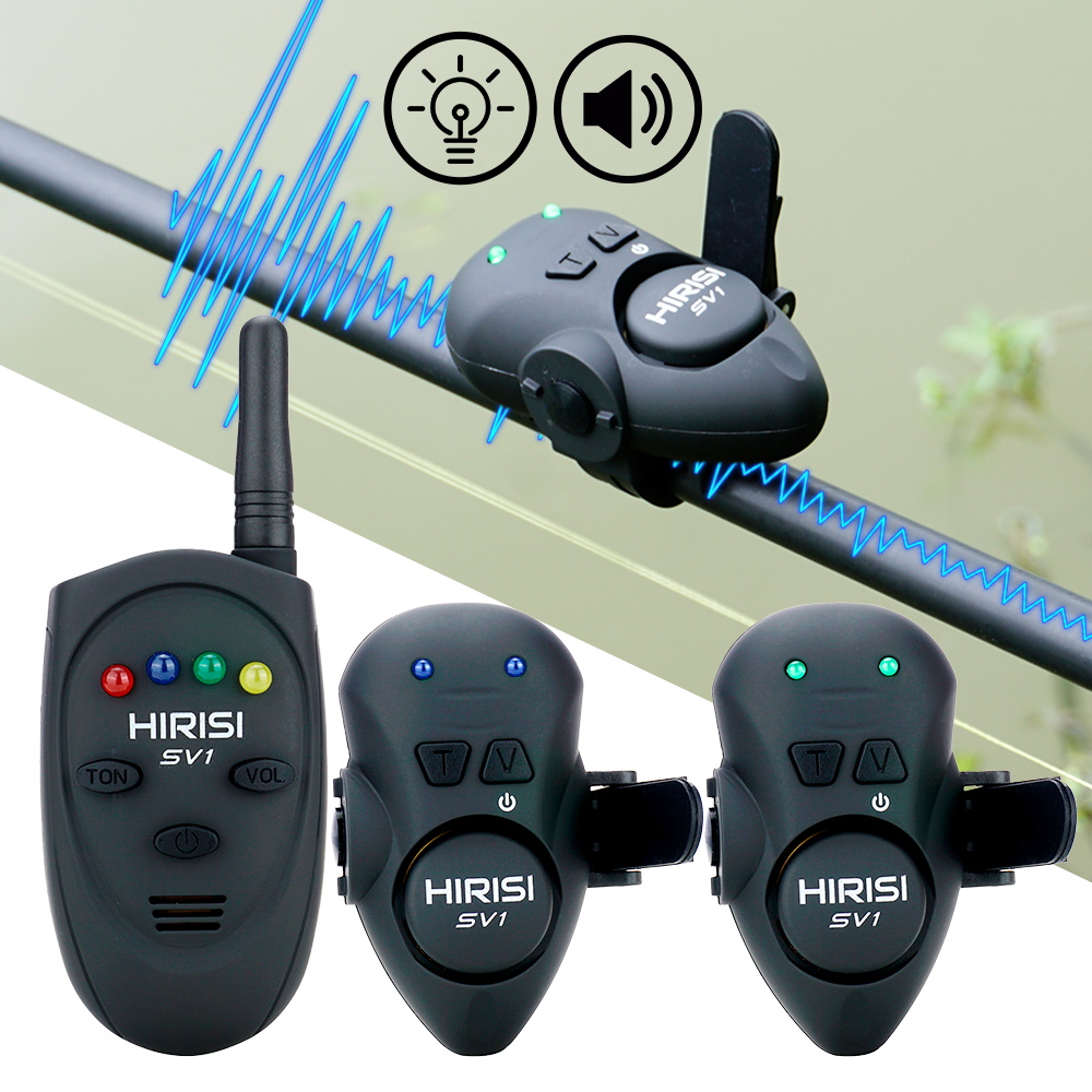 Hirisi Fishing Bait Alarm Set  - đánh giá và giá Fish Finder Portable