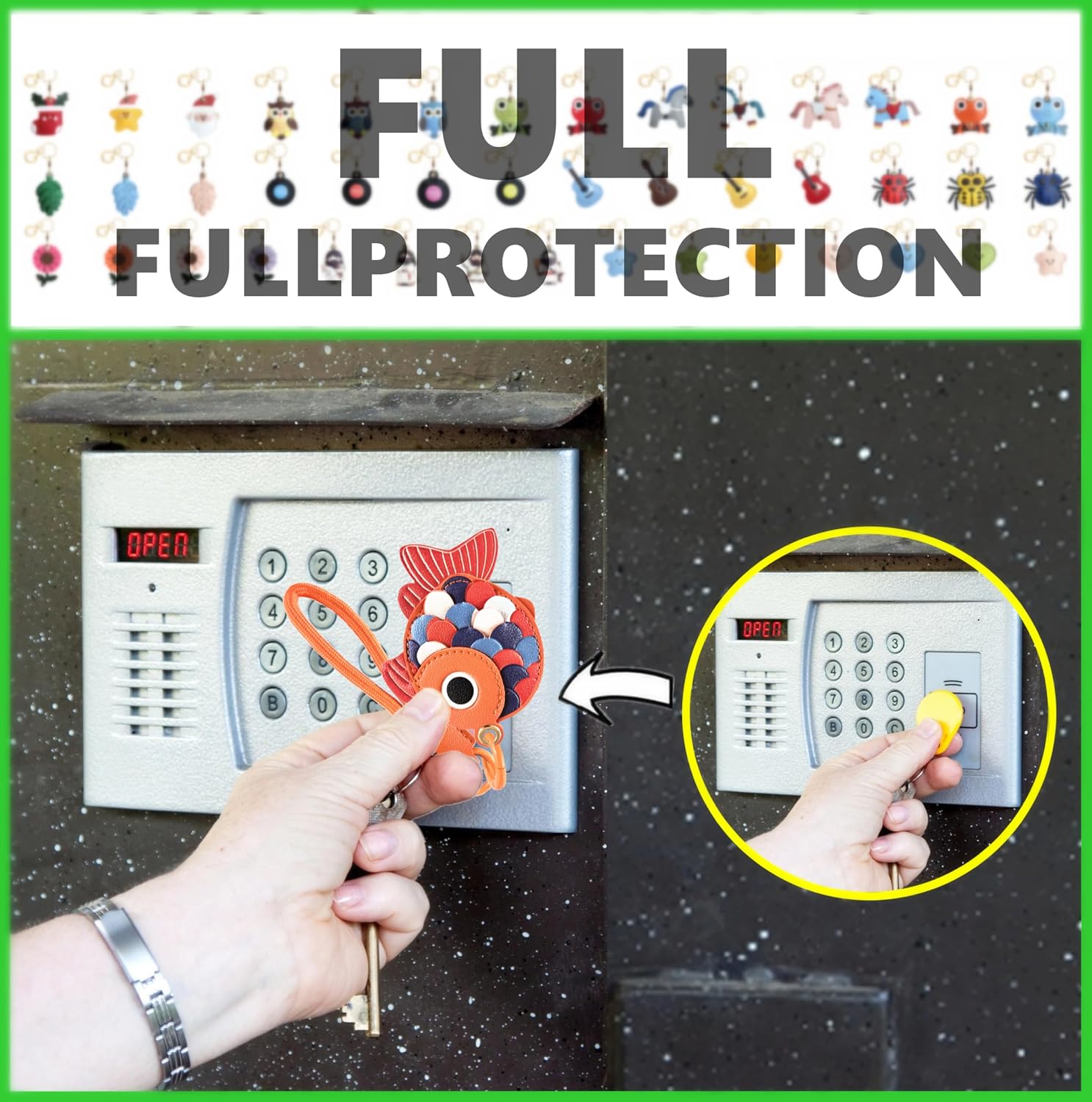 1pc Cute Protective Cover with - đánh giá và giá Fish Finder Case