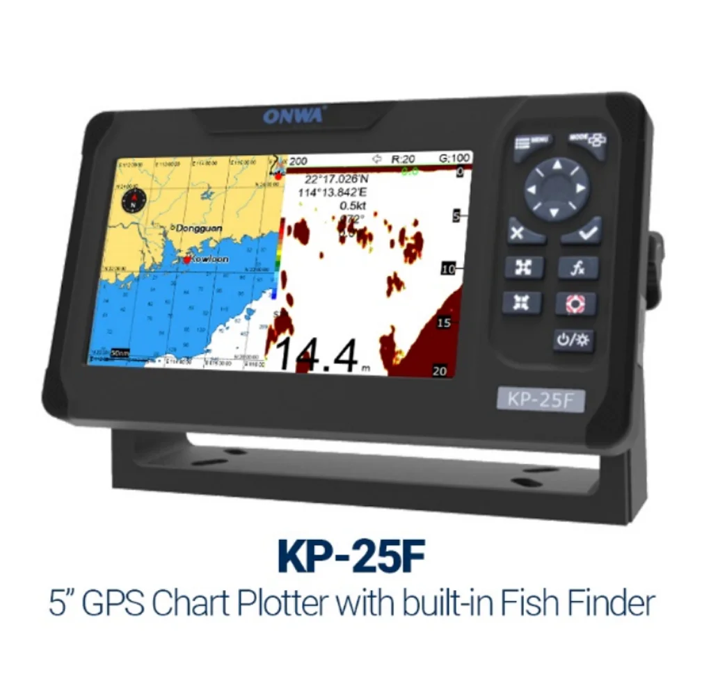 ONWA KP-25F 5-Inch GPS Chart P - đánh giá và giá Fish Finder Gps