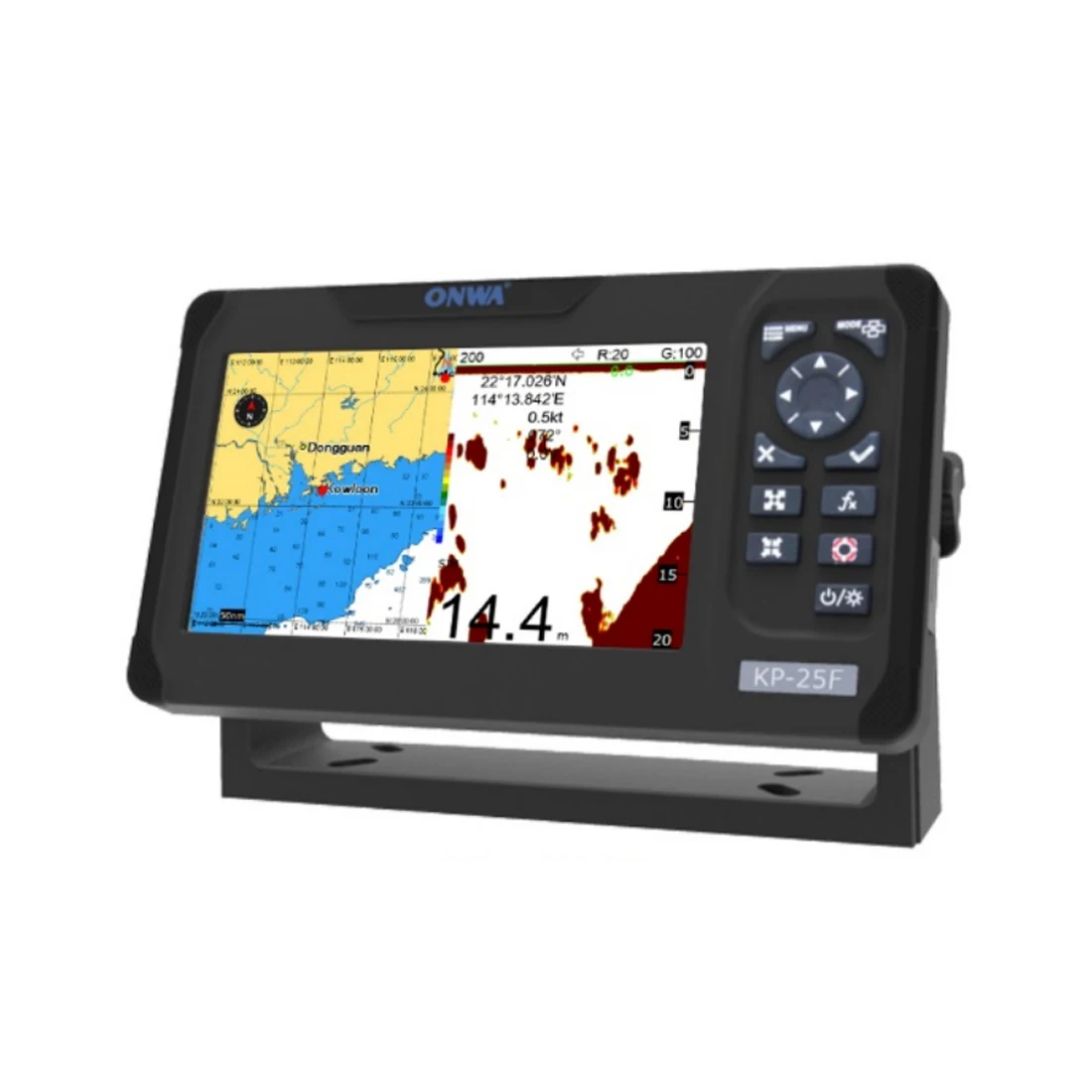 ONWA KP-25F 5-Inch GPS Chart P - đánh giá và giá Fish Finder Gps