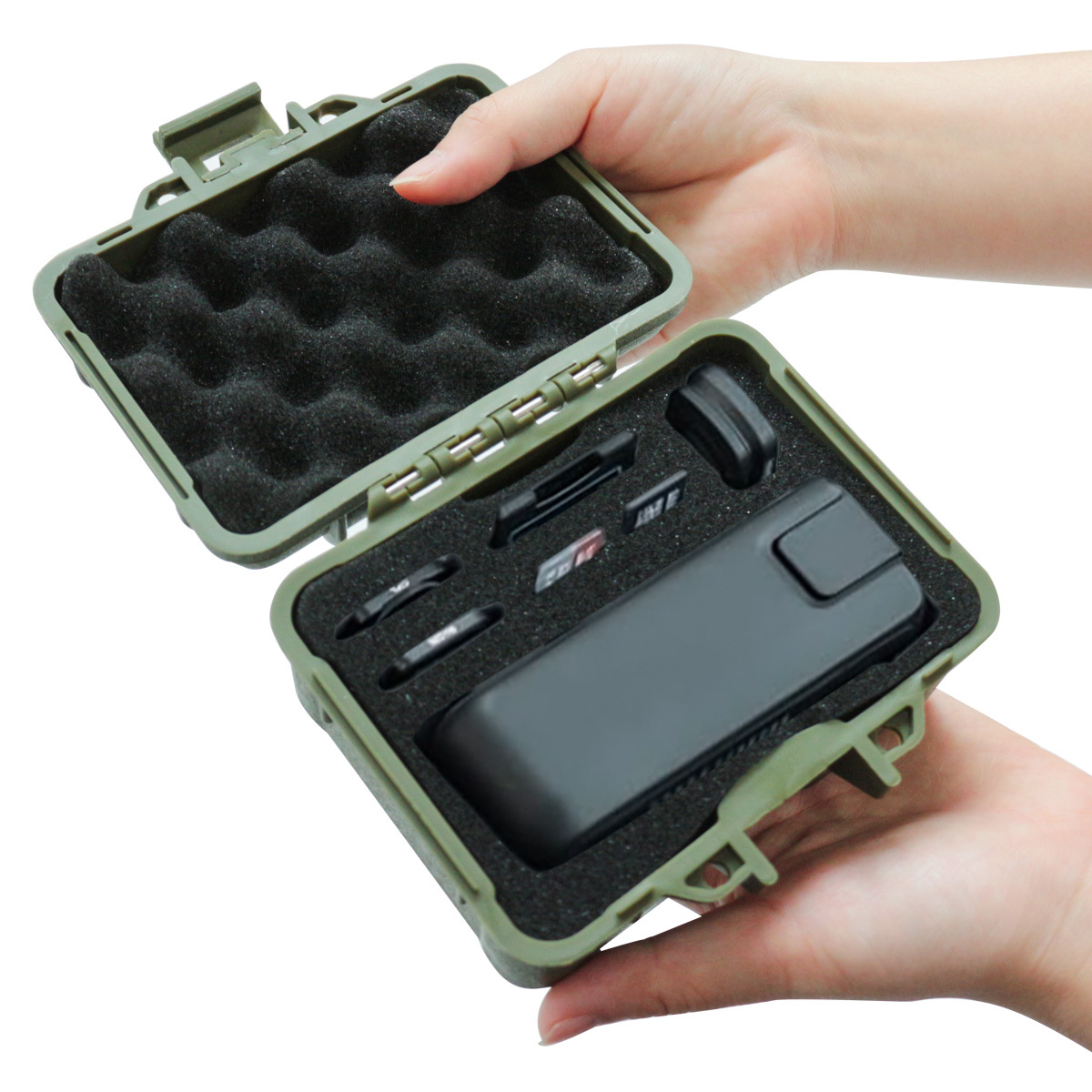 Plastic Box With Anti-shock Fo - đánh giá và giá Fish Finder Case