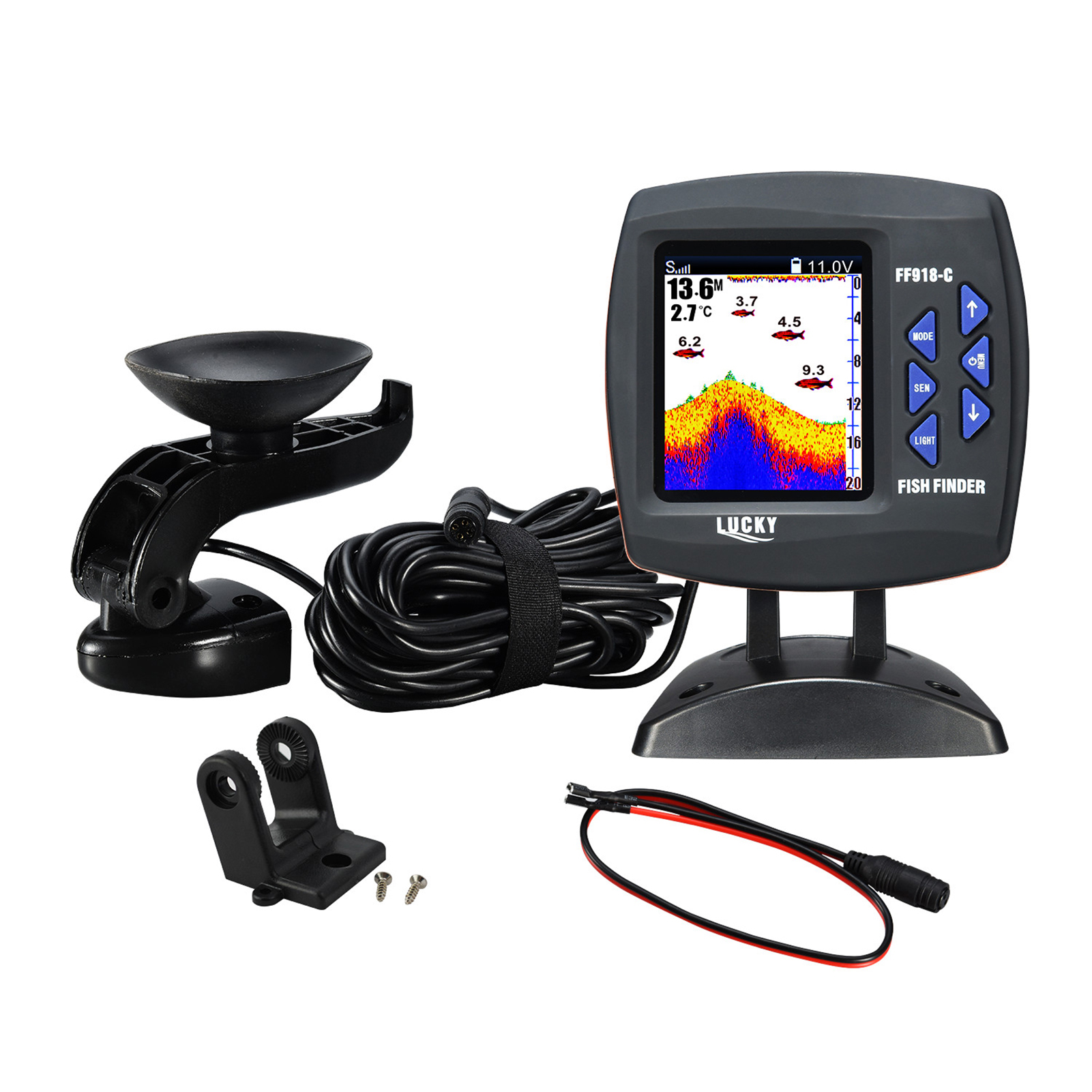 Fish Finder Wireless Sonar Sen - đánh giá và giá Fish Finder Transducer