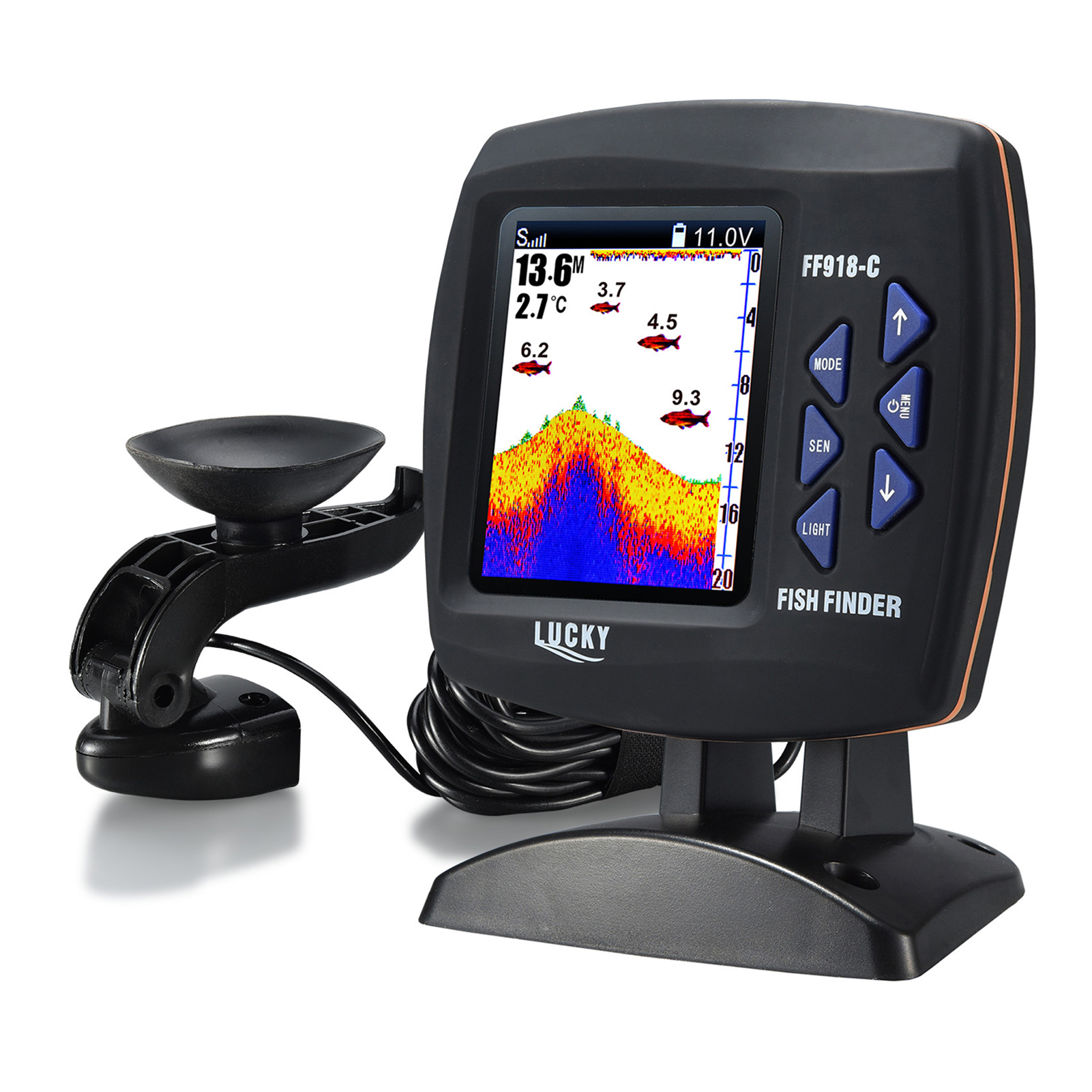 Fish Finder Wireless Sonar Sen - đánh giá và giá Fish Finder Transducer