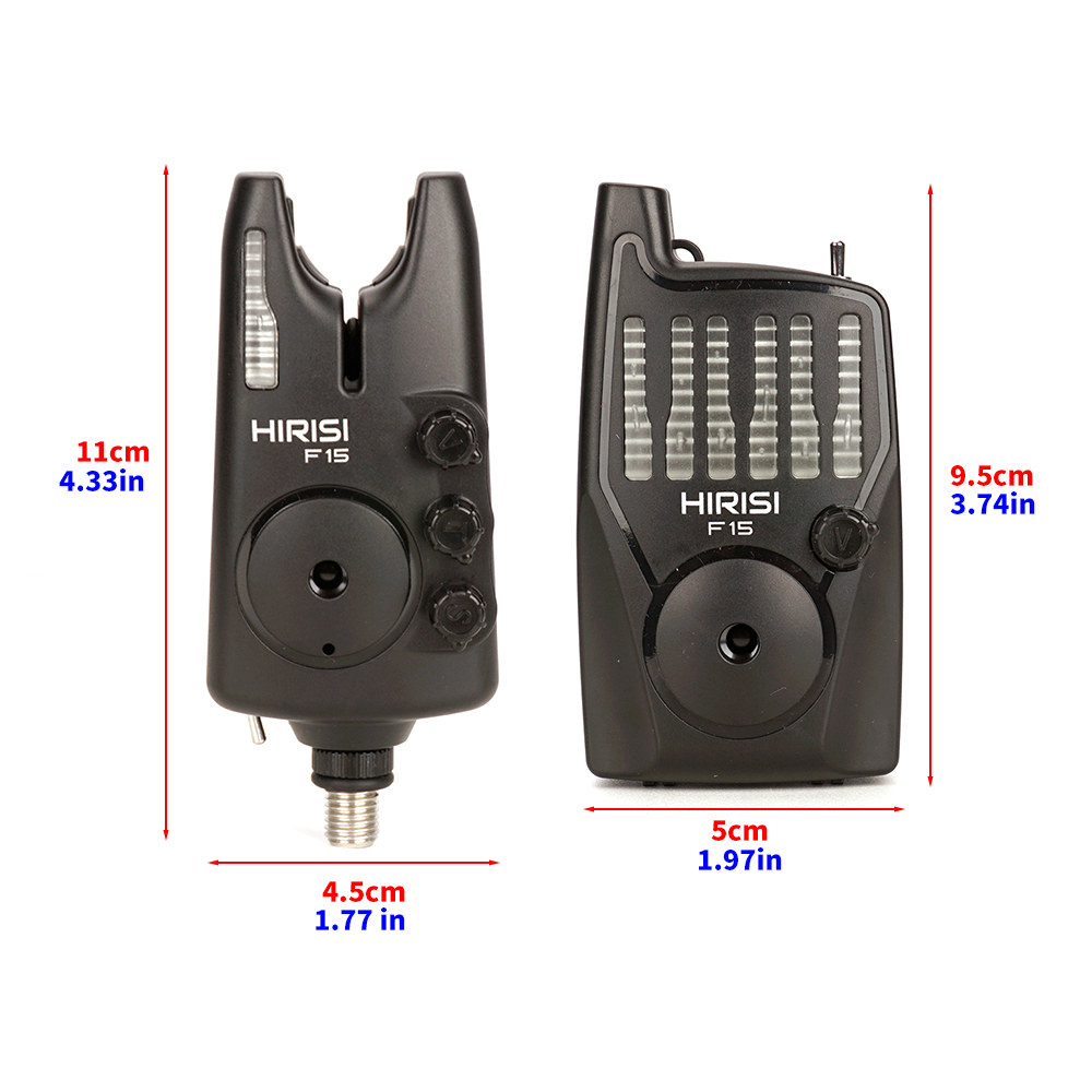 Hirisi F15-4 Fishing Bite Alar - đánh giá và giá Bite Alarm