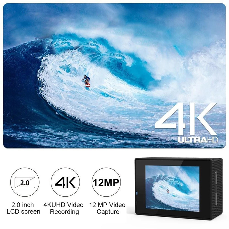 4K Action Camera 1080P/30FPS W - đánh giá và giá Underwater Camera