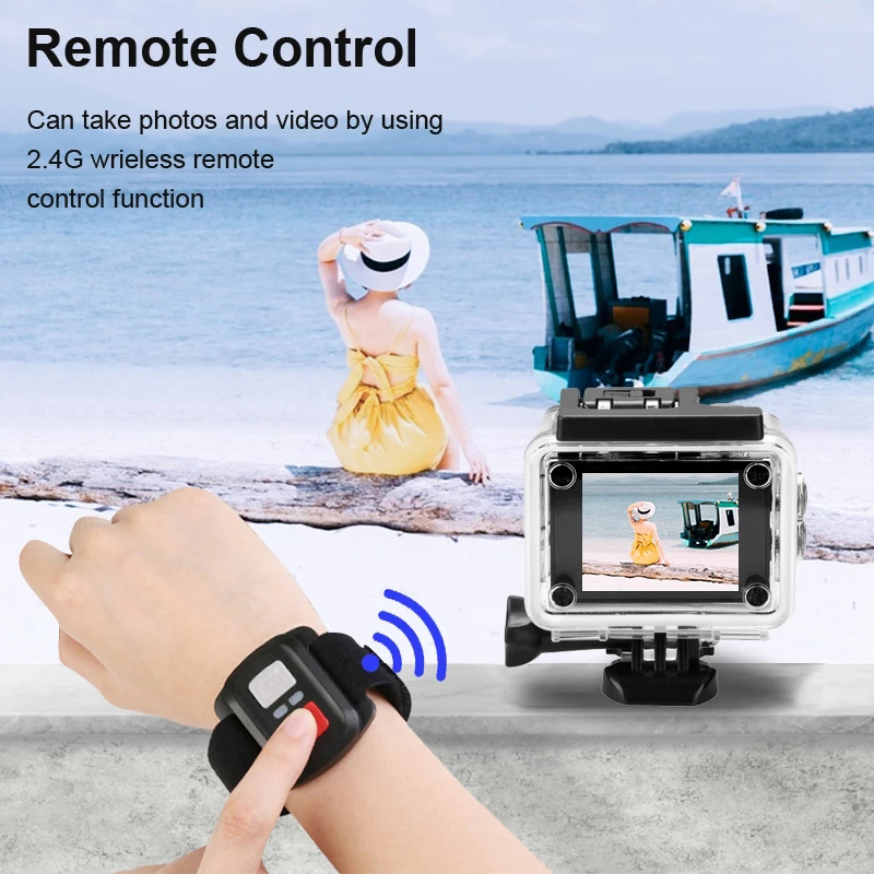 4K Action Camera 1080P/30FPS W - đánh giá và giá Underwater Camera