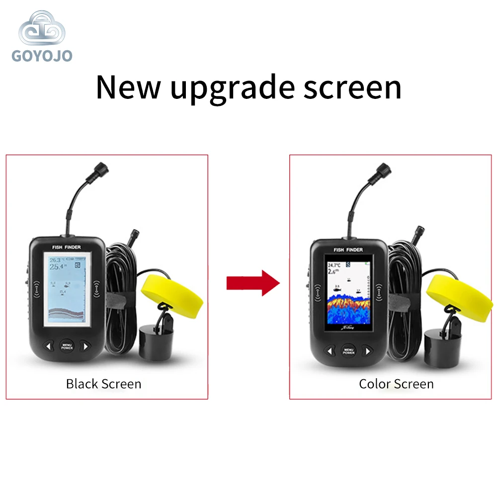 Fish Finder Sonar Wired Underw - đánh giá và giá Fishing Depth Finder