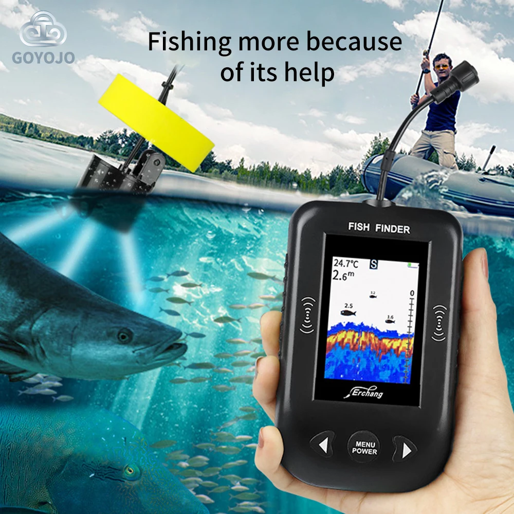 Fish Finder Sonar Wired Underw - đánh giá và giá Fishing Depth Finder