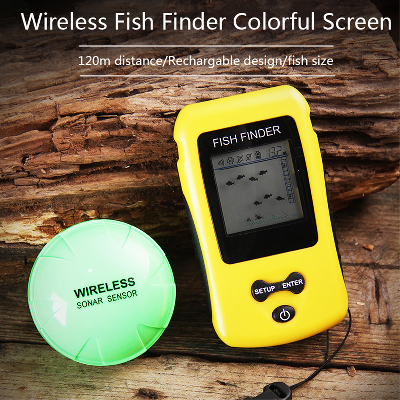 Brand New KDR Colorful Wireles - đánh giá và giá Fish Finder Gps