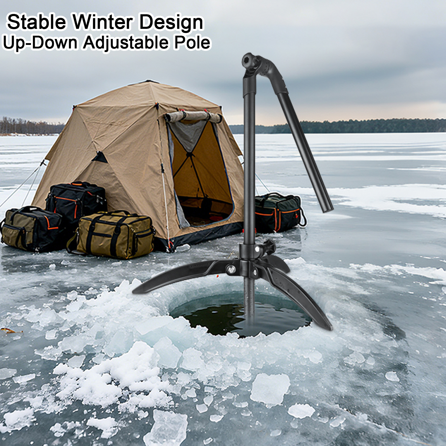 Ice Fishing Transducer Pole Mo - đánh giá và giá Fish Finder Transducer