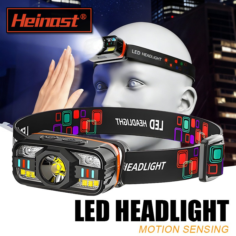 USB Rechargeable LED Headlamp  - đánh giá và giá Fish Finder Battery