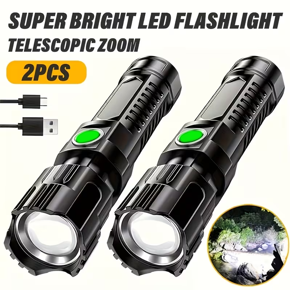 Super Bright LED Flashlight US - đánh giá và giá Fish Finder Battery