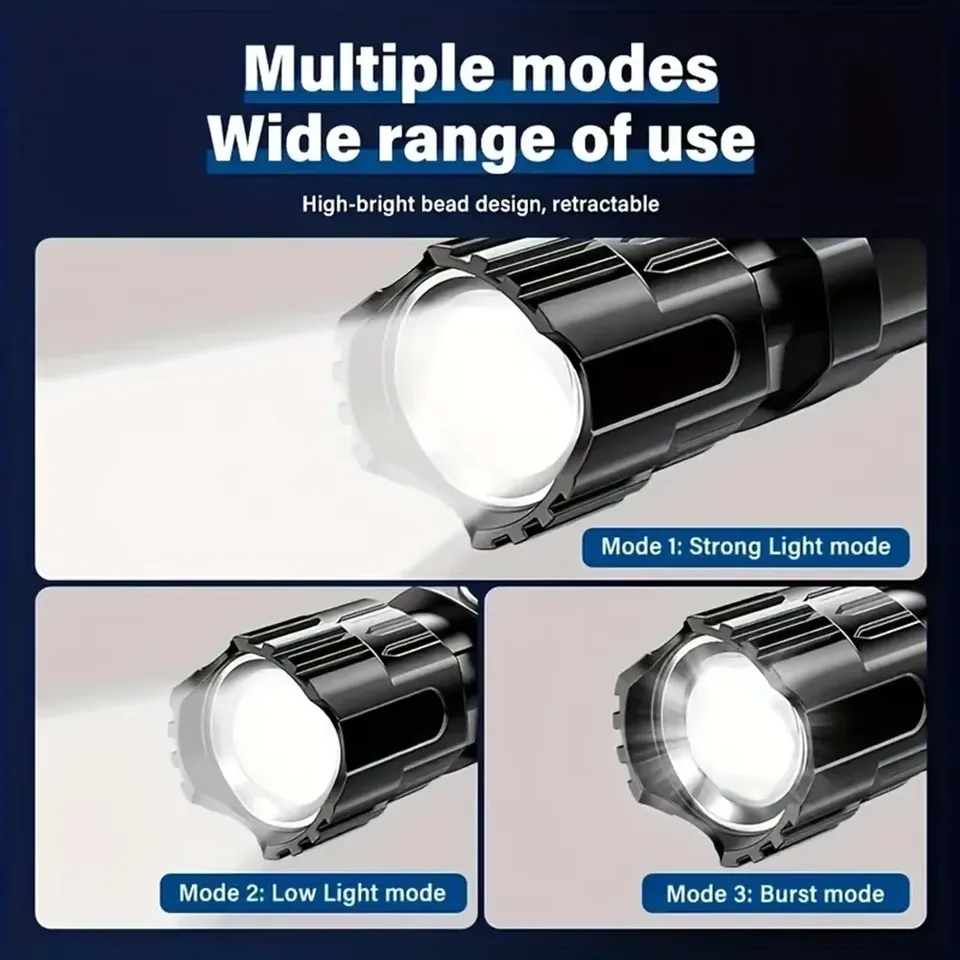 Super Bright LED Flashlight US - đánh giá và giá Fish Finder Battery