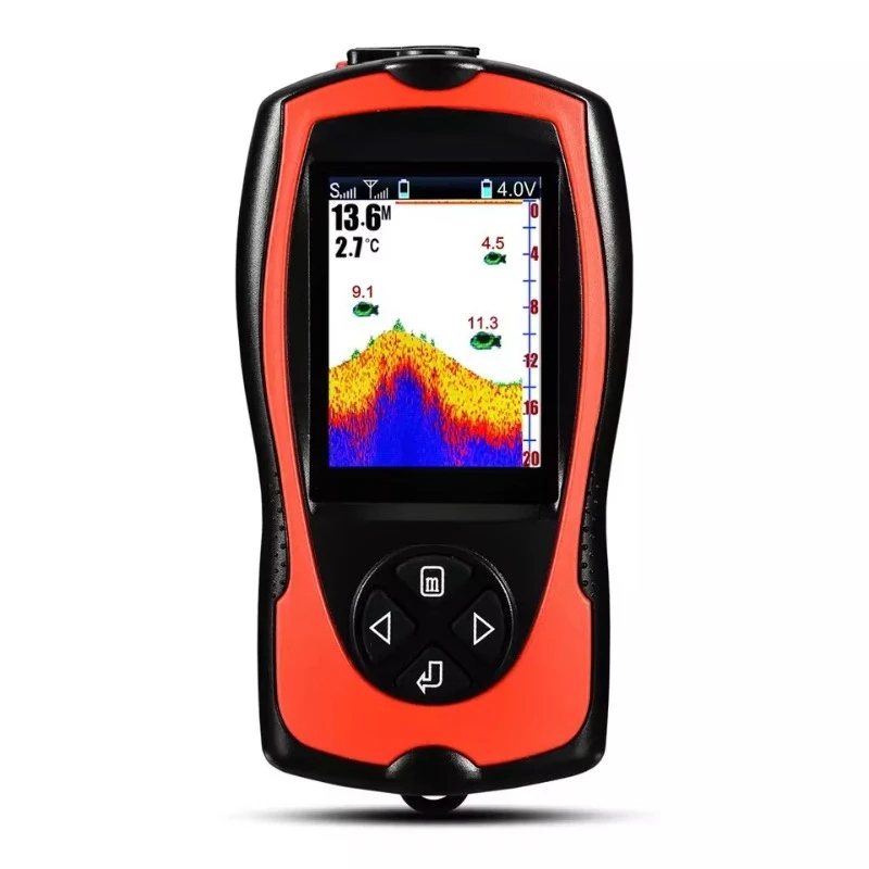 Rechargeable wireless sonar wa - đánh giá và giá Fishing Depth Finder