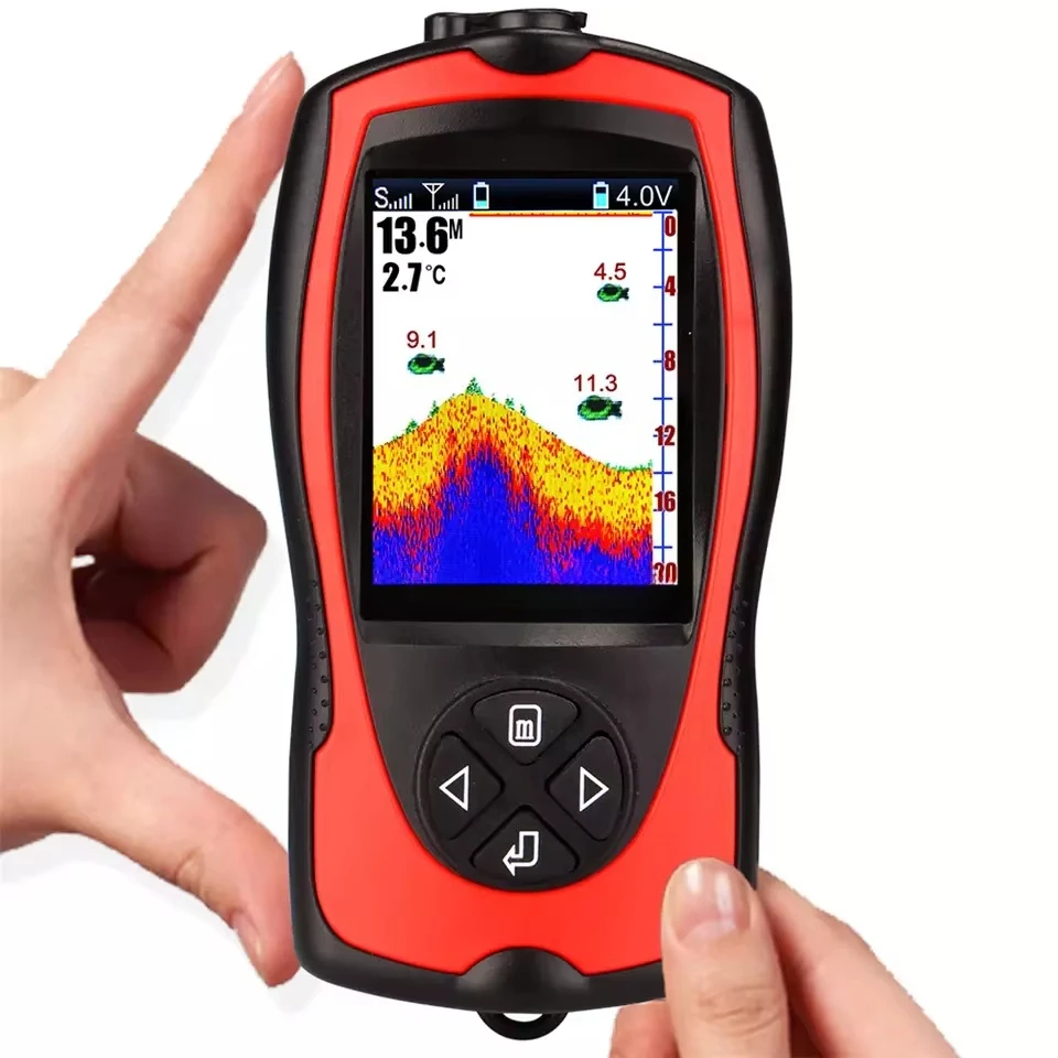 Rechargeable wireless sonar wa - đánh giá và giá Fishing Depth Finder