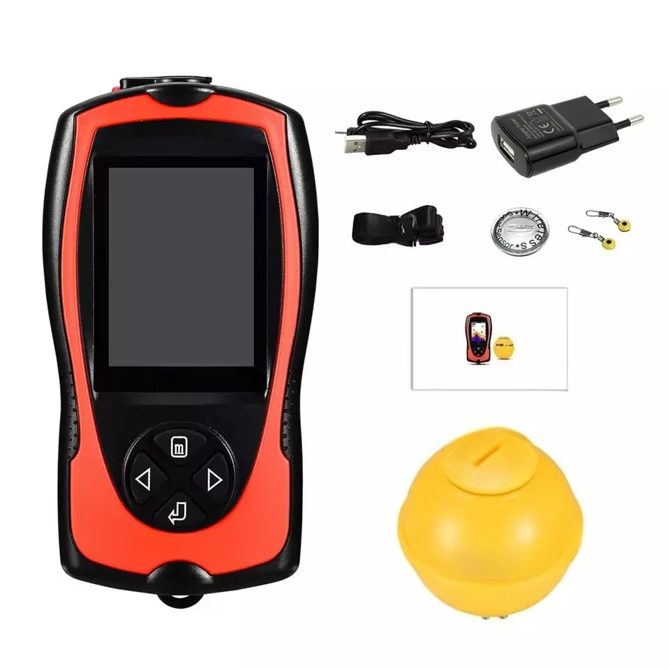 Rechargeable wireless sonar wa - đánh giá và giá Fishing Depth Finder